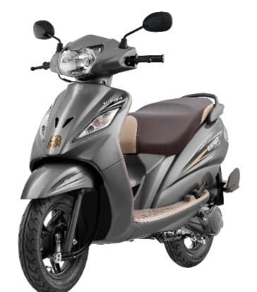TVS Scooty on Rent in Vrindavan